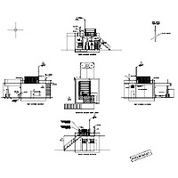 Drawing of a High Pressure Hydrogen Facility